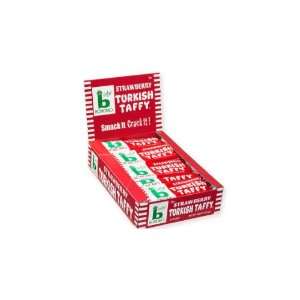 Bonomo Turkish Taffy   Strawberry, 1.5 oz, 24 count  