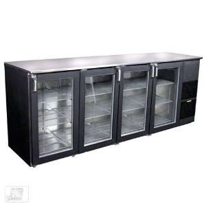   ND92 R1 GS(RLLR) 92 Glass Door Back Bar Cooler: Kitchen & Dining