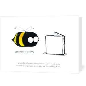  Greeting Cards   Bookworm Bee By Hicks Gibbon 