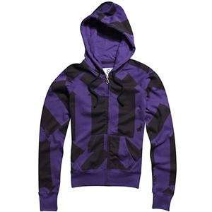  Fox Racing Womens Techtronic Fox Zip Up Hoodie   Small 