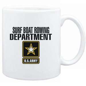  Mug White  Surf Boat Rowing DEPARTMENT / U.S. ARMY 