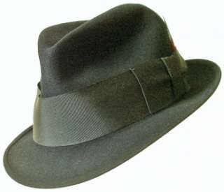 the BLUES MAN hat vintage 50s 60s DISNEY black felt fedora 7  
