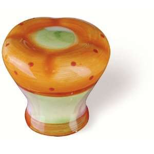  Siro Designs 81 108 Botanico 35MM Round Knob   Green Ctr 