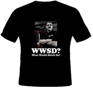 MMA Stitch Boxing Cutman Jacob Duran Cool Black T Shirt  