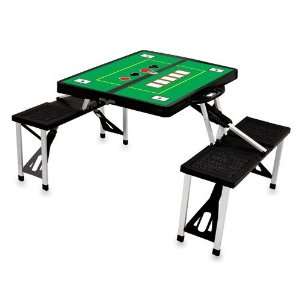  Folding Poker Picnic Table ( Black )