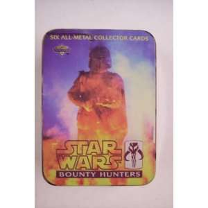  Star Wars Bounty Hunters Metal Collector Cards: Everything 