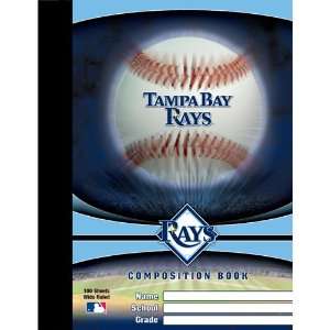  Tampa Bay Rays MLB Composition Book: Sports & Outdoors