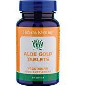  Higher Nature Aloe Gold   90 Tablets Health & Personal 