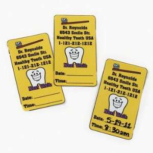   Dental Visit Reminder Magnets   Party Themes & Events & Party Favors
