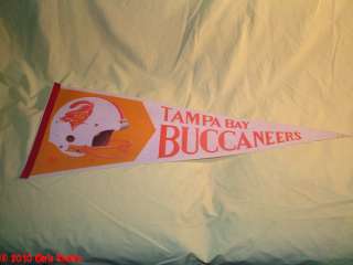 Tampa Bay Buccaneers Vintage Stadium Pennant 70s  
