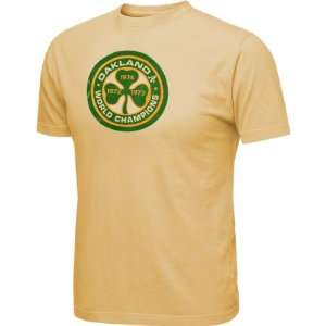    Oakland Athletics Yellow Brass Tacks T Shirt