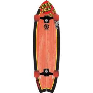  Santa Cruz Mako Shark Cruzer Complete Skateboard   9.7x33 