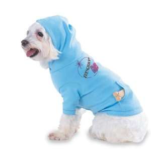 FRENCH HORN Chick Hooded (Hoody) T Shirt with pocket for your Dog or 