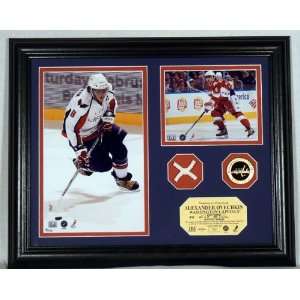  Alexander Ovechkin 2008 All Star Game Used Net And Gold 