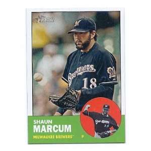   Topps Heritage #179 Shaun Marcum Milwaukee Brewers