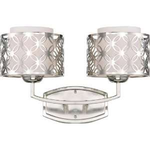 Satco Products Inc 60/4662 Margaux   2 Light Vanity Fixture w/ Satin 