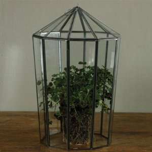  Leaded Glass Cloche