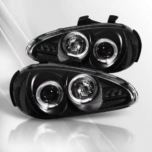 Mazda MX3 92 93 94 95 96 LED Projector Headlights /w Halo/Angle Eyes 