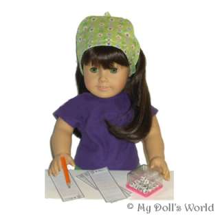 BOGGLE GAME! FITS AMERICAN GIRL DOLL JULIE! ACCESSORIES  