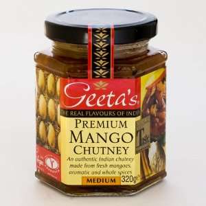 Geetas Mango Chutney (11.2 ounce)  Grocery & Gourmet Food
