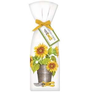  Sunflower Bucket Towel Set