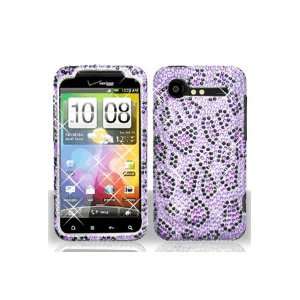  HTC Droid Incredible 2 Full Diamond Graphic Case   Purple 