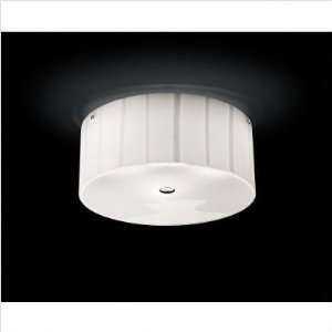 Talia Ceiling Light by Crepax and Zanon Color Black with White bands 