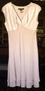 Jones New York Dress Size 12 Macys Worn Once Lavender Empire Waist 