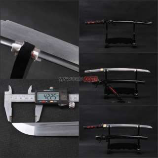 handmade JAPANESE folded steel samurai sword RAZOR sharp edge#9151 