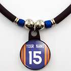 Denver Broncos Personalized Jersey Necklace