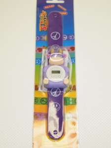 Purple Cow Digital Slap Watch Wristband Bracelet  