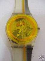 SKK115 Swatch   2000 Access Moonstruck Yellow Case  