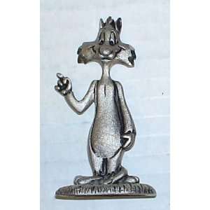  Looney Tunes Sylvester the Cat Pewter Figure: Toys & Games