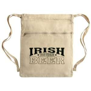 Messenger Bag Sack Pack Khaki Drinking Humor Irish You Were Beer St 