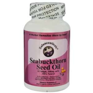  Balanceuticals   Sea Buckthorn Seed Oil 500 mg.   60 