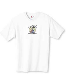 JESUS IS MY HOMEBOY Christ Religious FUNNY T SHIRT NEW  