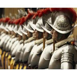  National Geographic, Swiss Guards in a Row, 8 x 10 Poster 