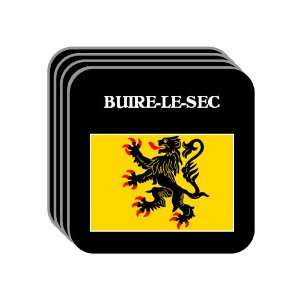  Nord Pas de Calais   BUIRE LE SEC Set of 4 Mini Mousepad 