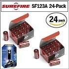 Surefire 24 pack 123A Lithium Batteries Plus Micro Light Ultra Bright 