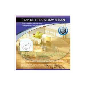   of 6   Tempered glass lazy suzan (Each) By Bulk Buys: Everything Else