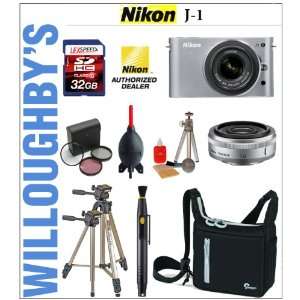 Nikon 1 J1 10.1 MP HD Interchangeable Lens Digital System Camera with 