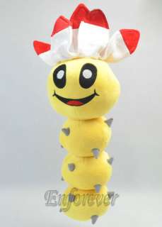 19 Super Mario Bros Pokey Caterpillar Plush Doll^MX168  