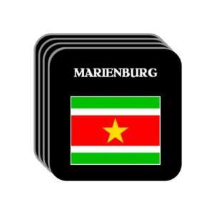  Suriname   MARIENBURG Set of 4 Mini Mousepad Coasters 