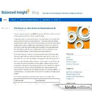  Balanced Insight Blog: Kindle Store: Inc. Balanced Insight