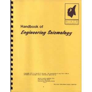    Handbook of Engineering Seismology Harold M. Mooney Books