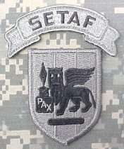 The ArmyProperty Store   Southern European Task Force ACU Patch 