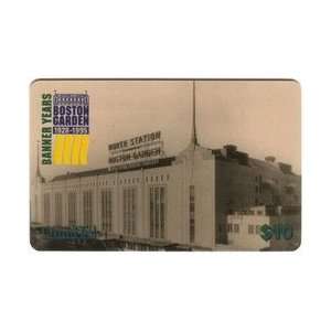   Phone Card $10. Boston Garden Banner Years 1928 1995 