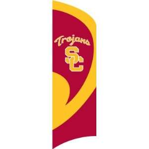  Party Animal USC Trojans Tall Team Flag with pole: Home 