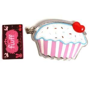  Cupcake   supercute coin purse by Fluff: Home & Kitchen