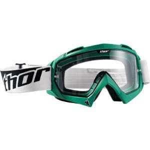  Thor Motocross Enemy Goggles   One size fits most/Green 